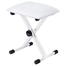 MIGHTY KING 數位鋼琴高度調節椅 MKB120, 白色的, 1組