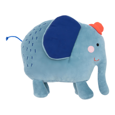 Moulin Roty 袖珍動物系列 18 x 11 x 16cm, 戴帽子的大象, 1個