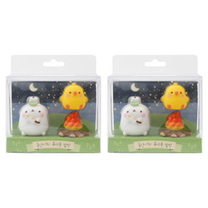 Molang與營火露營公仔套組, 2套