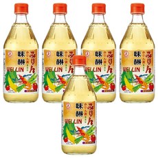 工研 味醂 500ml, 去腥味, 增添光澤, 5瓶