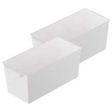 KEYWAY 聯府 威登2號收納盒 VT20-3, 白色, 2個