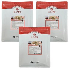 斗元食品 海鮮刀削麵湯包, 3個, 1kg