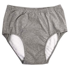 感恩使者 失禁內褲 三角褲 男女通用 柔軟純棉 彈力鬆緊帶 300cc吸水量 四層防護吸水層, M, 1入, 1件