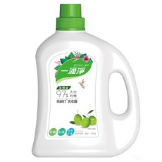 一滴淨 有機天然酵素防螨洗衣露 97%全天然成分 苦楝子萃取精華 安心洗淨不殘留, 2L, 1瓶