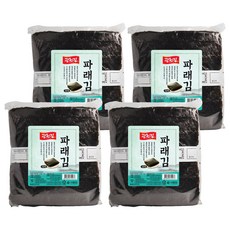 광천김 파래 생김 100매, 150g, 4개
