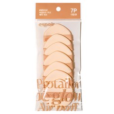 Espoir 艾絲珀 be glow 氣墊粉撲 紅寶石纖維材質 7入, #8809563942862, 1包