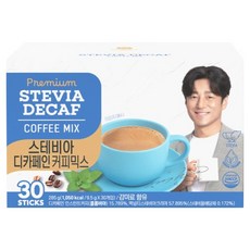 맥널티커피 스테비아 디카페인 커피믹스, 9.5g, 30개입, 1개