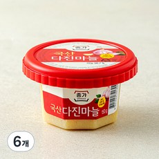 종가 다진마늘, 150g, 6개