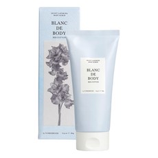 W.DRESSROOM Blanc De Body身體磨砂膏 鳶尾棉花香, 180克, 1個