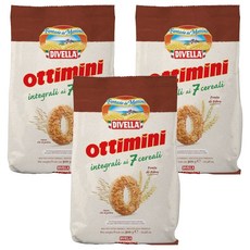 DIVELLA 德威樂 Ottimini全麥餅乾, 300g, 3包