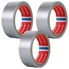 다다 고점도 강력 면 테이프 30mm x 20m, 은색, 3개