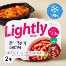 라이틀리 곤약떡볶이 오리지널 (냉동), 300g, 2개