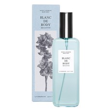 W.DRESSROOM BLANC DE BODY身體芳香噴霧 鳶尾花香, 1個, 100ml