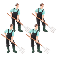 VILANG 小世界動物農場員工人物農民, 4個