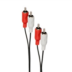PHILIPS 飛利浦 2RCA對2RCA音源線 1.5m, SWA2521W/10, 1條