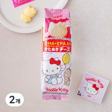 QBB 헬로키티 모양치즈, 10g, 3개입, 2개