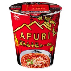 NISSIN 日清 AFURI杯麵 激辛柚子鹽風味 94g, 1入