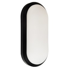 DANCELIGHT 舞光 白鯨防水壁燈 3000K 黃光, 貴族黑, 1個