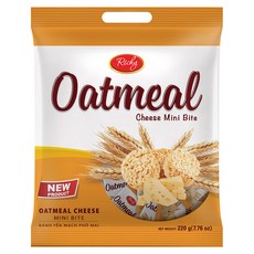 Richy 迷你一口燕麥酥 起司口味, 220g, 1包