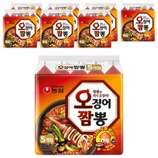 오징어짬뽕 124g, 40개 40개