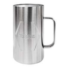 THERMOS 膳魔師 不銹鋼冰沁馬克杯 1L JDK-1001 S2, 銀色, 1個