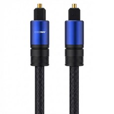 CODEWAY Toslink SPDIF 數位光纖音源線 5m, 單一商品, 1條