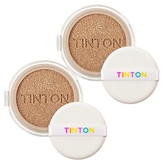TINTON 珍珠氣墊粉餅替換芯, 21 Pink Beige, 2個