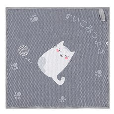 UTOOKII 魚鱗紋抹布 超細纖維 25x25x0.3公分 居家清潔不留水痕不掉毛, 灰色, 1條