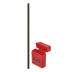 Skater Disney 米奇系列 矽膠吸管附收納盒, 1組