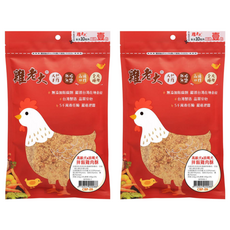 雞老大 犬用零食 低脂肪 台灣在地食材, 拌飯雞肉酥, 110g, 2包