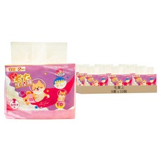 毛皇上 寵物禮貌帶 母狗, M, 10個裝, 9套