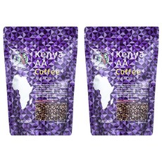 CODELLY Kenya AA咖啡豆, 無研磨咖啡豆, 200g, 2包