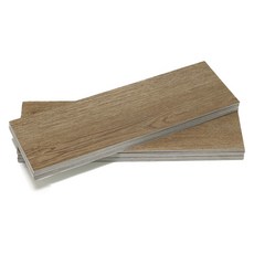 地板木裝飾瓷磚貼 WTI-37, 核桃棕色, 16入