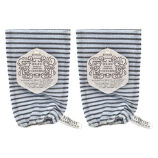 KEYTOSS 詰朵斯 Bamboo 柔色竹炭添加 韓式搓澡手套, 顏色隨機, 2個, 1個