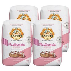 CAPuTO Pasticceria Tipo 00 麵粉, 4個, 1kg