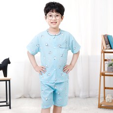 PINGCOCO Heartpong 男款印花短袖睡衣+短褲