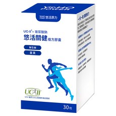 悠活原力 關健複方膠囊, 30顆, 500mg, 1盒