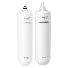 BRITA 超微濾菌櫥下濾水系統專用前置濾芯 + 濾芯組合 0.1微米中空絲膜, mypure U5, 混和顏色, 1組