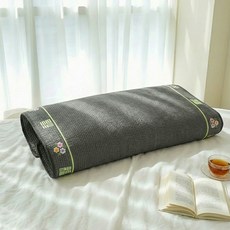 Begozani 有色青木方柏木蕎麥枕, 炭灰色, 1個