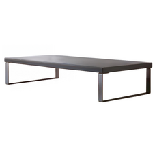 德利生活 螢幕增高架40cm 黑架 舒適增高 桌面收納, 1入