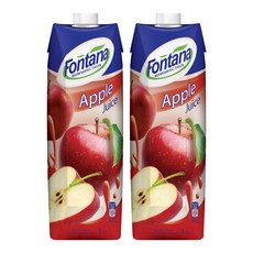 蘋果汁, 2個, 1L