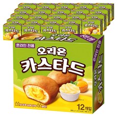 오리온 카스타드 12개입, 288g, 25개
