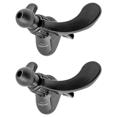 obsidian 車上圓形出風口手機支架平板電腦支架CT-H31, 單色, 2個