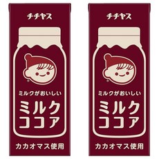 伊藤園可可味牛奶, 200ml, 2入