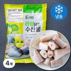 풀스키친 라임담은 동태토막 탕용 (냉동), 1kg(60g 토막), 4개