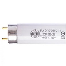 東亞 太陽燈管T8 FL40/36D 36W, 25支