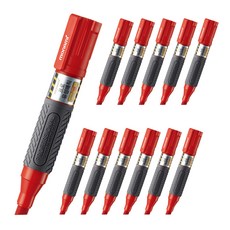 MONAMI 慕那美 PLUS魔術油性筆, 黑色的, 12個