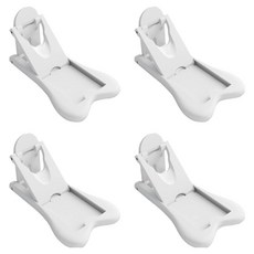 꼬사 슬라이딩 도어 안전잠금장치, 화이트, 4개