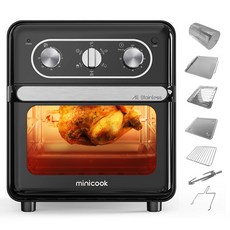 minicook 不鏽鋼電烤箱 14L, 陶500