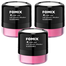 FOMIX 懶人氣墊腮紅 03#小桃紅 3罐組 (輕透柔色 快速上妝), 1組